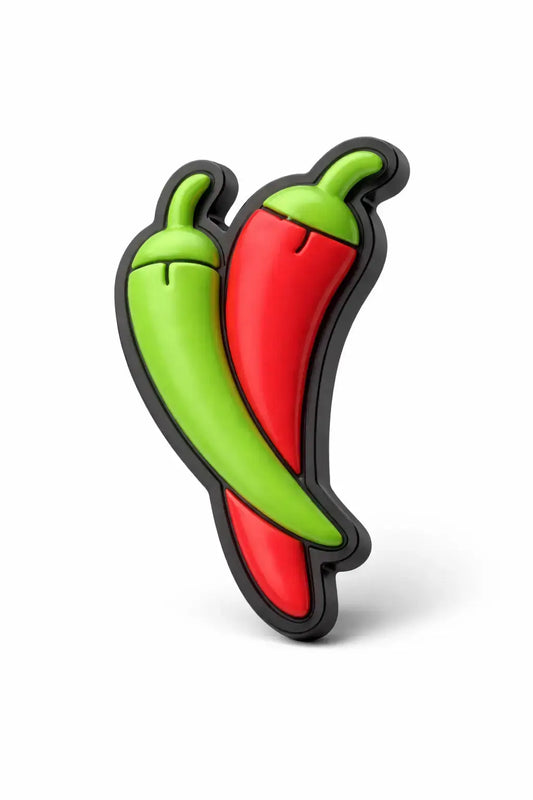 Pins piments Rouge et Vert. ZINA