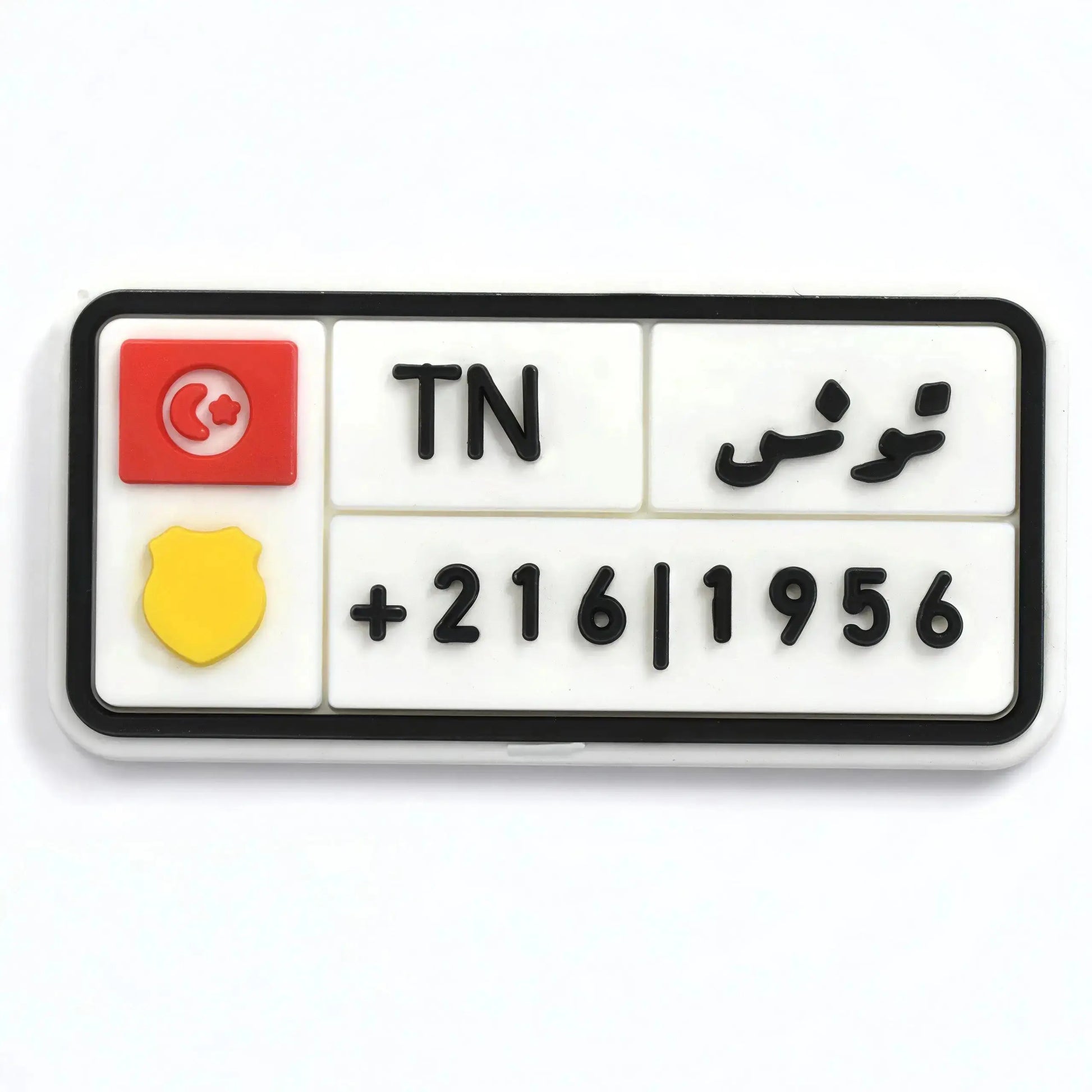 Pins Plaque TN ZINA