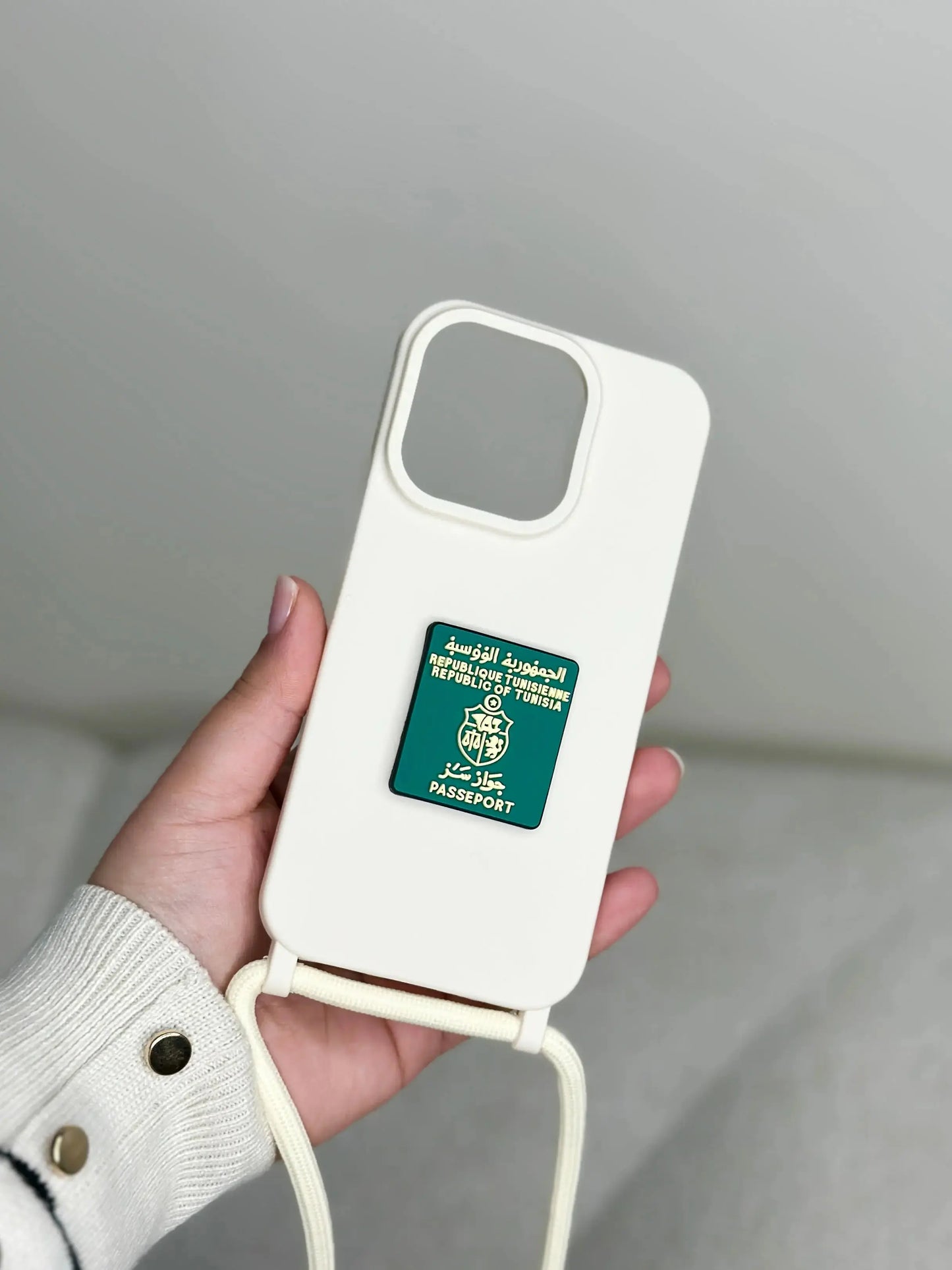 Sticker 3D Passeport Tunisien ZINA